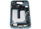 Mid-Frame Housing W/ Charging Port Flex & Small Parts For iPhone 16 (EU / Global Version) (Pull) (Teal)