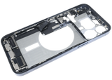 Mid-Frame Housing W/ Charging Port Flex & Small Parts For iPhone 15 Pro Max (EU / Global Version) (Pull) (Blue Titanium)