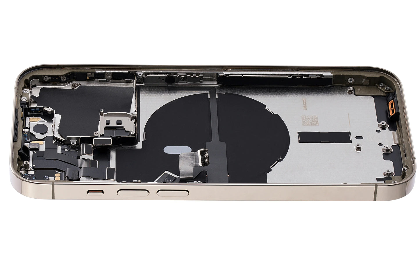 Back Housing W/ Small Parts For iPhone 14 Pro (US Version) (Pull) (Gold)
