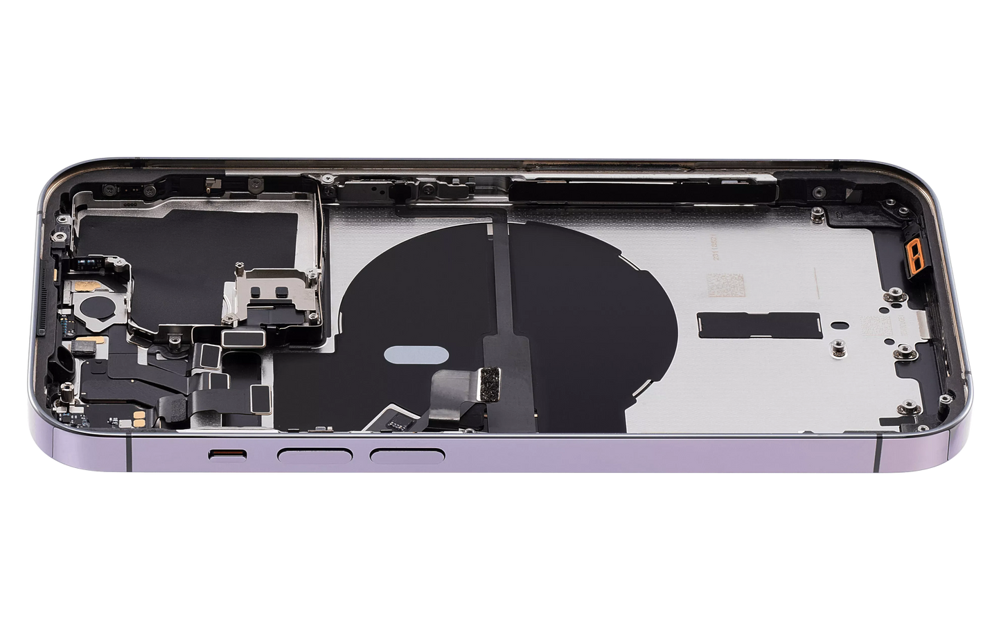 Back Housing W/ Small Parts For iPhone 14 Pro (US Version) (Pull) (Deep Purple)