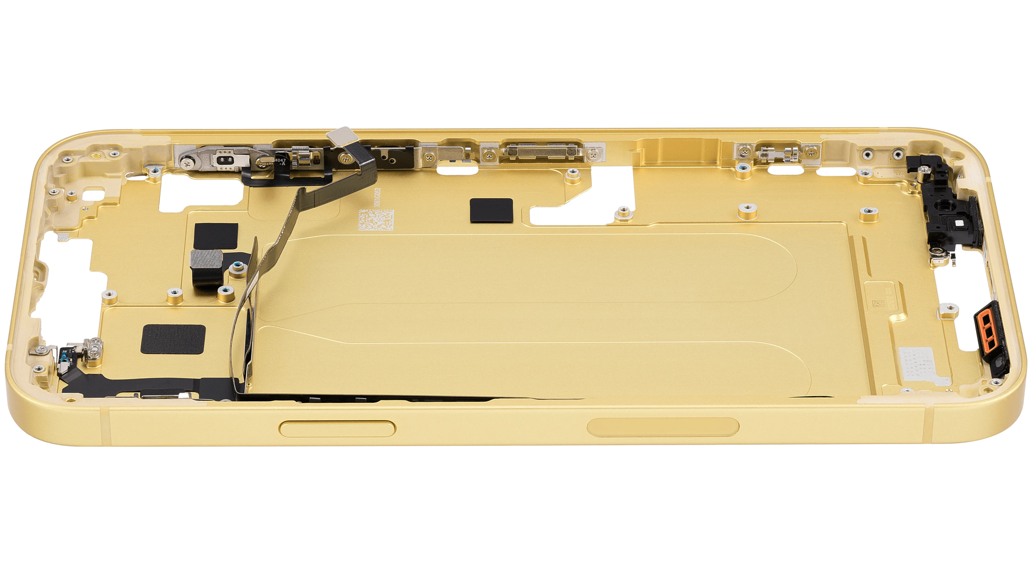 Mid-Frame Housing W/ Small Parts For iPhone 14 Plus (US Version) (Pull) (Yellow)