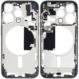 Mid-Frame Housing W/ Small Parts For iPhone 15 Pro (EU / Global Version) (Pull) (Blue Titanium)