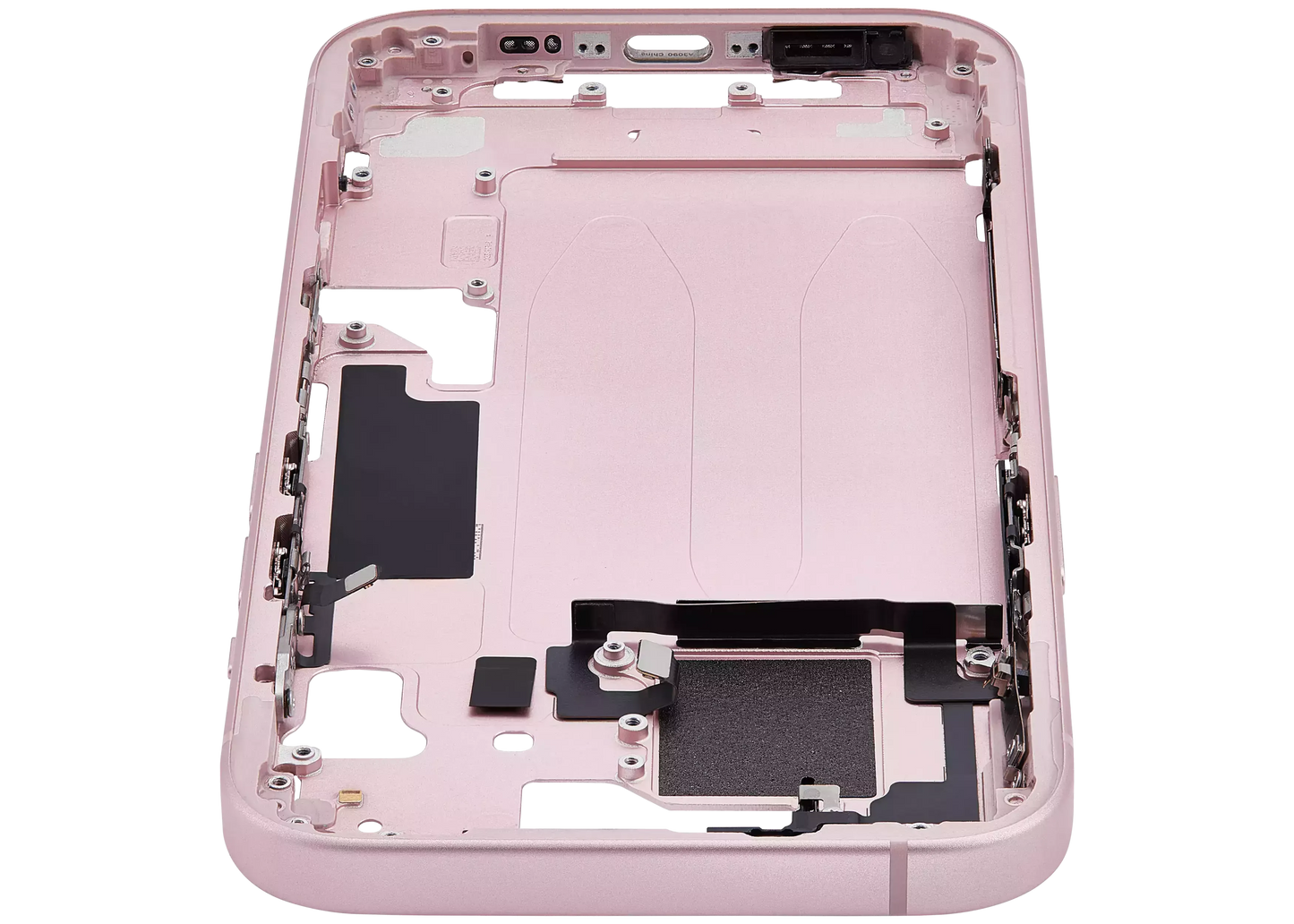 Mid-Frame Housing W/ Small Parts For iPhone 15 (EU / Global Version) (Pull) (Pink)