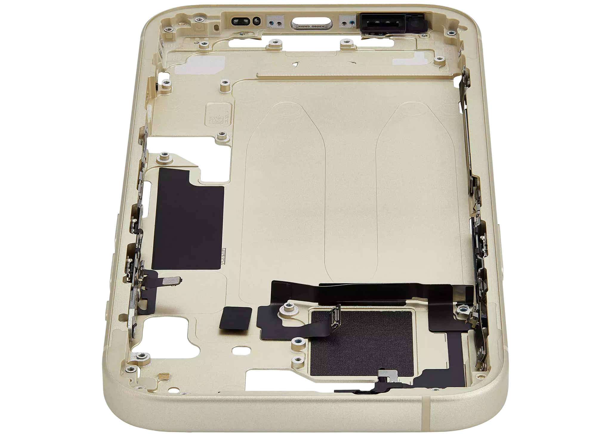 Mid-Frame Housing W/ Small Parts For iPhone 15 (EU / Global Version) (Pull) (Yellow)