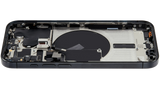 Back Housing W/ Small Parts Compatible For iPhone 15 Pro (US Version) (Pull) (Black Titanium)