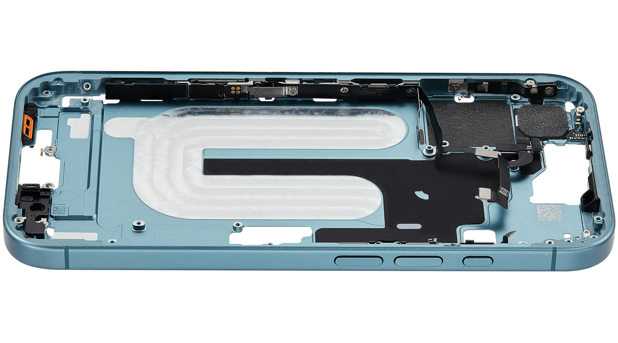 Mid-Frame Housing W/ Small Parts For iPhone 16 (US Version) (Pull) (Teal)
