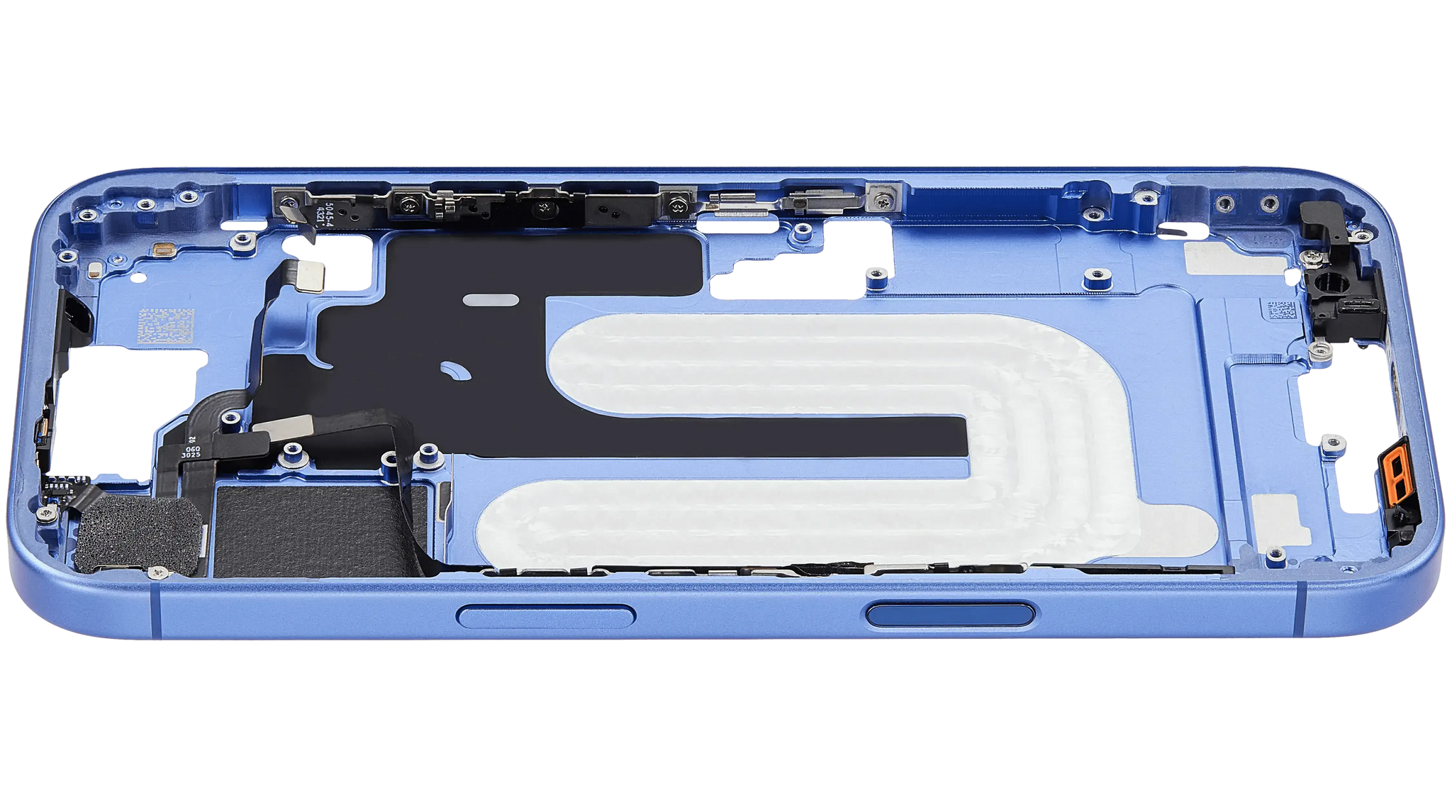 Mid-Frame Housing W/ Small Parts For iPhone 16 (US Version) (Pull) (Ultramarine)