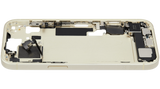 Mid-Frame Housing W/ Charging Port Flex & Small Parts For iPhone 15 (EU / Global Version) (Pull) (Yellow)
