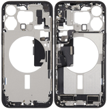 Mid-Frame Housing W/ Small Parts For iPhone 15 Pro Max (EU / Global Version) ( Pull) (Black Titanium)
