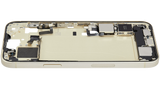 Mid-Frame Housing W/ Charging Port Flex & Small Parts For iPhone 15 Plus (US Version) (Pull) (Yellow)
