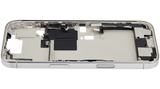 Mid-Frame Housing W/ Charging Port Flex & Small Parts For iPhone 16 Pro (US Version) (Pull) (White Titanium)