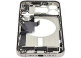 Mid-Frame Housing W/ Charging Port Flex & Small Parts For iPhone 15 Pro Max (US Version) (Pull) (Natural Titanium)