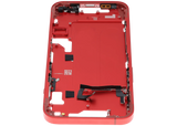 Mid-Frame Housing W/ Small Parts For iPhone 14 (EU / Global Version) (Pull) (Red)
