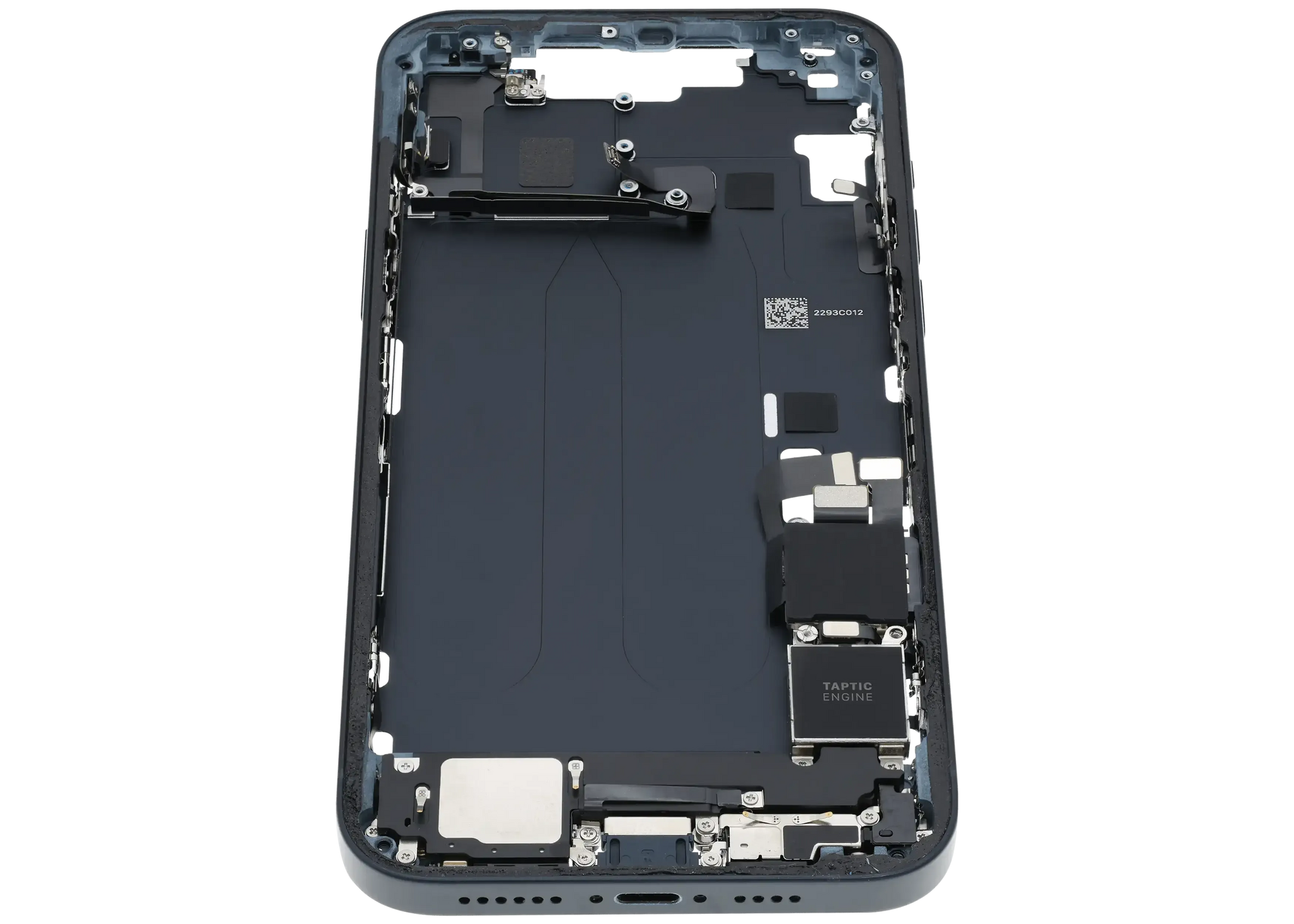 Mid-Frame Housing W/ Charging Port Flex & Small Parts For iPhone 14 Plus (EU / Global Version) (Pull) (Midnight)