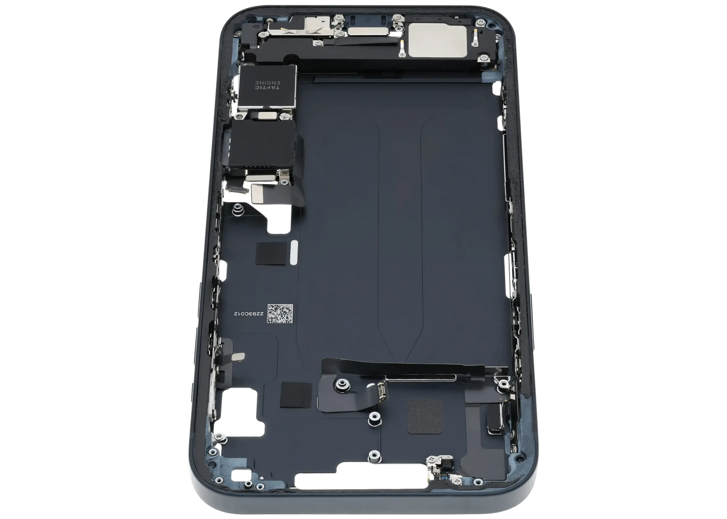 Mid-Frame Housing W/ Charging Port Flex & Small Parts For iPhone 14 Plus (EU / Global Version) (Pull) (Midnight)