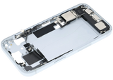 Mid-Frame Housing W/ Charging Port Flex & Small Parts For iPhone 15 (US Version) (Pull) (Blue)