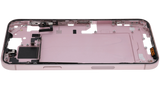 Mid-Frame Housing W/ Small Parts For iPhone 15 Plus (US Version) (Pull) (Pink)