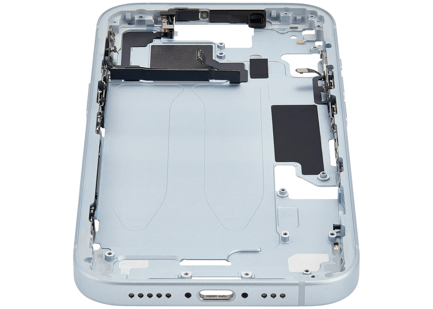 Mid-Frame Housing W/ Small Parts For iPhone 15 (EU / Global Version) (Pull) (Blue)