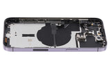 Back Housing W/ Small Parts For iPhone 14 Pro Max (US Version) (Pull) (Deep Purple)
