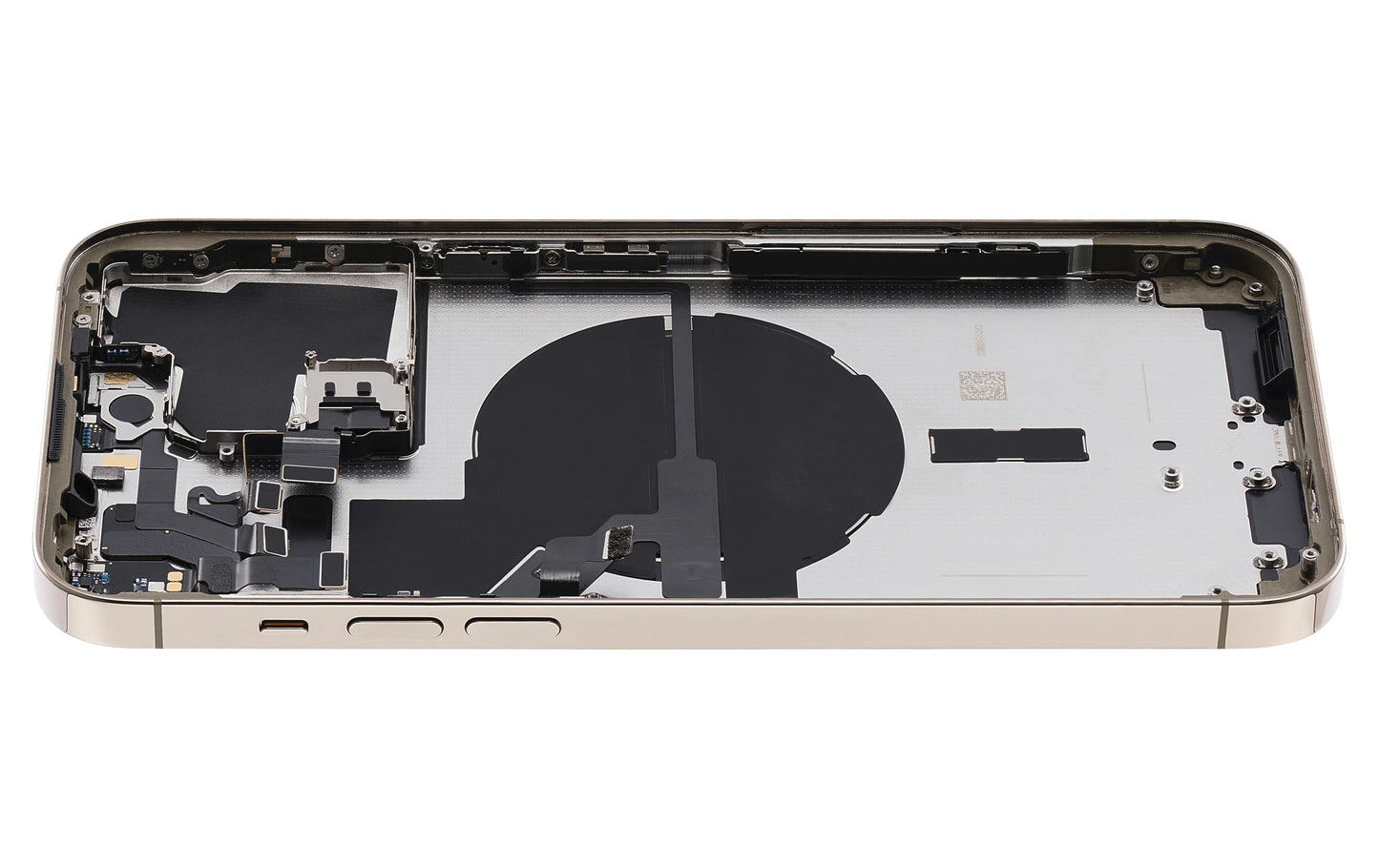 Back Housing W/ Small Parts For iPhone 14 Pro Max (US Version) (Pull) (Gold)