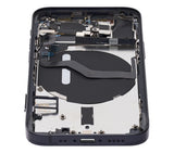 Back Housing W/ Small Parts For iPhone 12 Mini (EU / Global Version) (Pull) (Black)