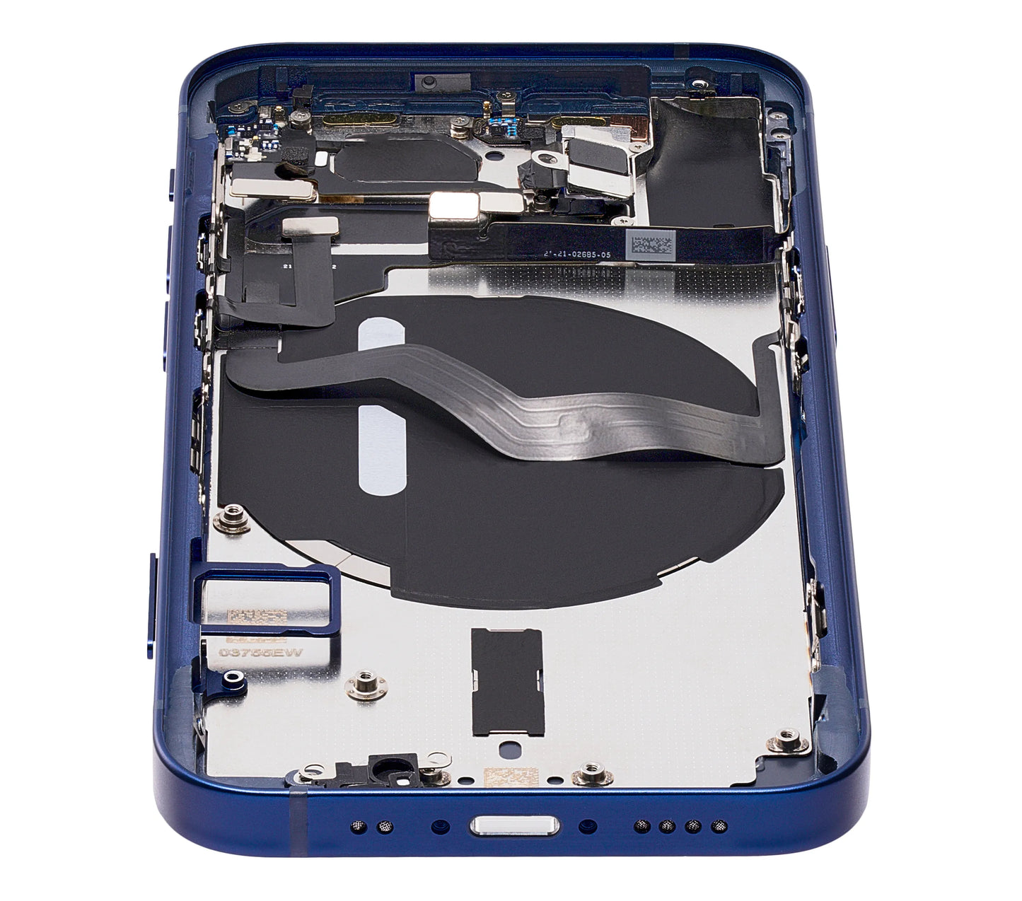 Back Housing W/ Small Parts For iPhone 12 Mini (EU / Global Version) (Pull) (Blue)