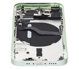 Back Housing W/ Small Parts For iPhone 12 Mini (EU / Global Version) (Pull) (Green)