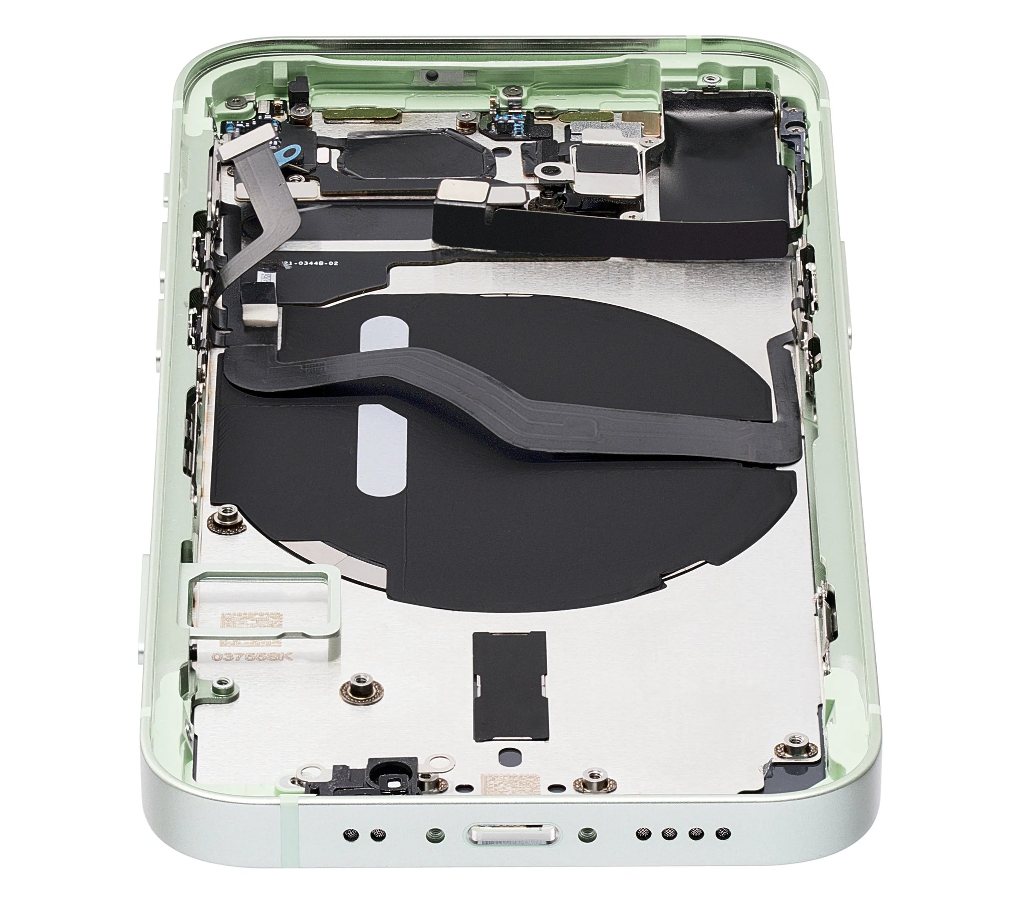 Back Housing W/ Small Parts For iPhone 12 Mini (EU / Global Version) (Pull) (Green)