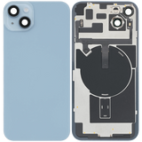 Back Glass w/ MagSafe Magnet For iPhone 14 Plus (Used OEM Pull: Grade A) (Blue)