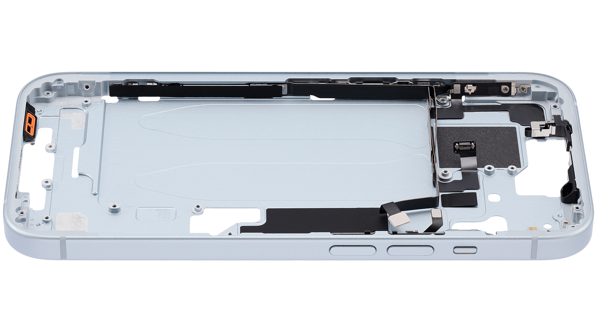 Mid-Frame Housing W/ Small Parts For iPhone 15 (US Version) (Pull) (Blue)