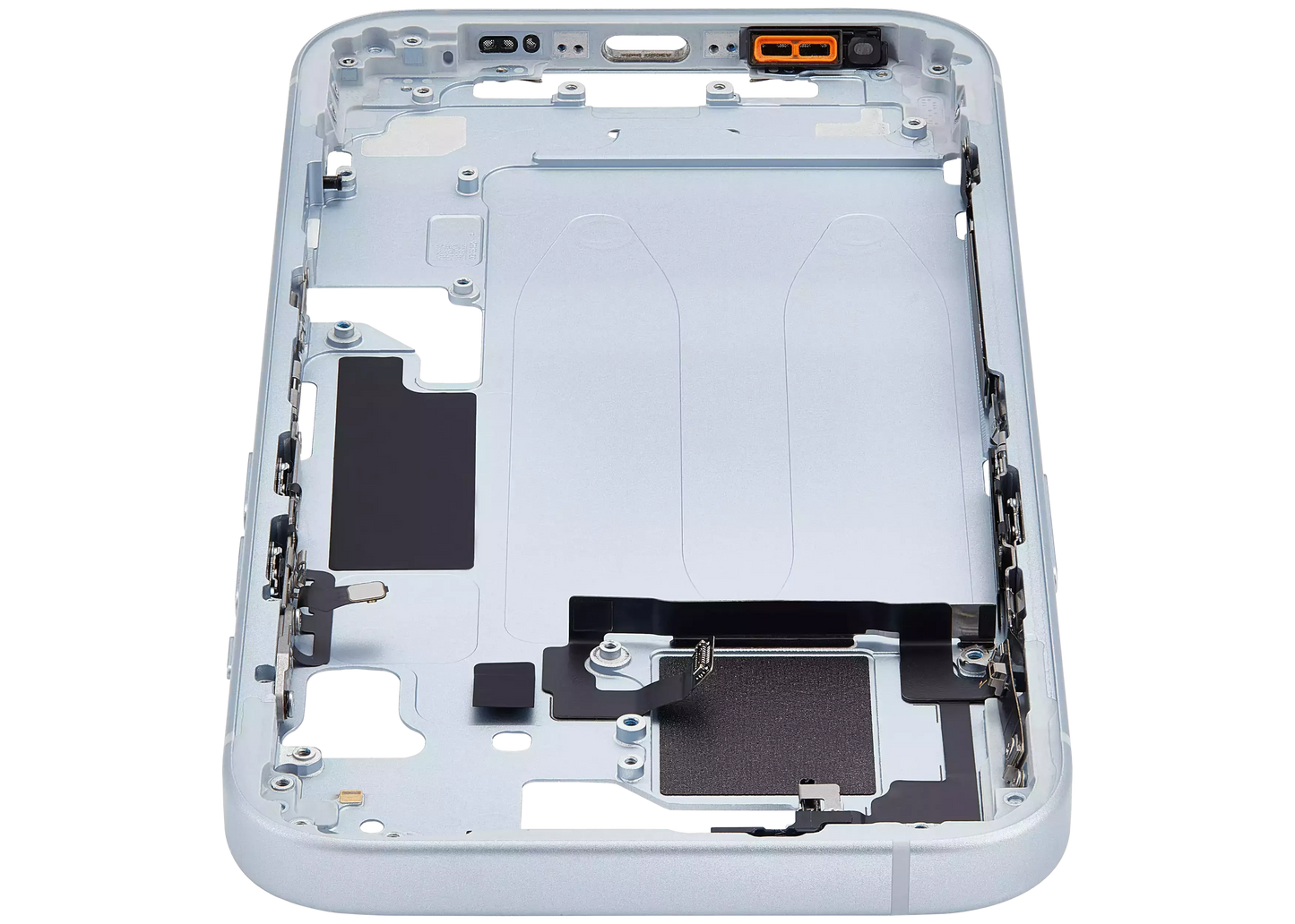 Mid-Frame Housing W/ Small Parts For iPhone 15 (EU / Global Version) (Pull) (Blue)