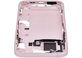 Mid-Frame Housing W/ Small Parts For iPhone 15 Plus (EU / Global Version) (Pull) (Pink)