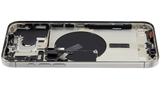Back Housing W/ Small Parts For iPhone 15 Pro Max (US Version) (Pull) (White Titanium)