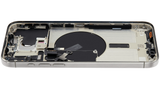 Back Housing W/ Small Parts For iPhone 15 Pro Max (US Version) (Pull) (White Titanium)