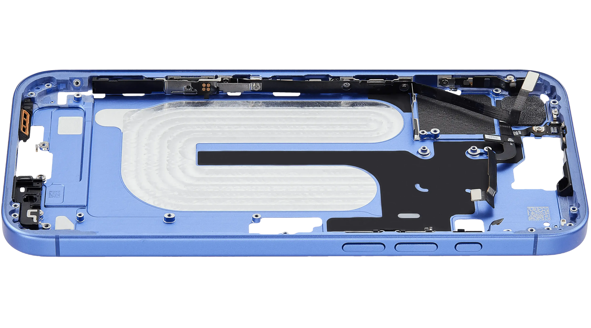 Mid-Frame Housing W/ Small Parts For iPhone 16 Plus (US Version) (Pull) (Ultramarine)