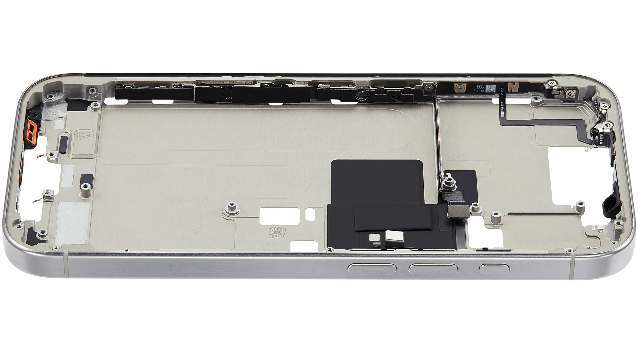 Mid-Frame Housing W/ Small Parts For iPhone 16 Pro (US Version) (Pull) (Natural Titanium)