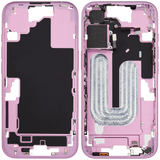 Mid-Frame Housing W/ Small Parts For iPhone 16 (EU / Global Version) (Pull) (Pink)