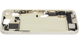 Mid-Frame Housing W/ Charging Port Flex & Small Parts For iPhone 15 Plus (EU / Global Version) (Pull) (Yellow)
