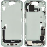 Mid-Frame Housing W/ Charging Port Flex & Small Parts For iPhone 15 Plus (EU / Global Version) (Pull) (Green)