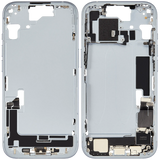 Mid-Frame Housing W/ Charging Port Flex & Small Parts For iPhone 15 (EU / Global Version) (Pull) (Blue)