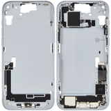Mid-Frame Housing W/ Charging Port Flex & Small Parts For iPhone 15 Plus (EU / Global Version) (Pull) (Blue)
