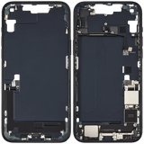 Mid-Frame Housing W/ Charging Port Flex & Small Parts For iPhone 14 Plus (US Version) (Pull) (Midnight)