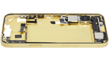 Mid-Frame Housing W/ Charging Port Flex & Small Parts For iPhone 14 Plus (US Version) (Pull) (Yellow)