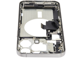 Mid-Frame Housing W/ Charging Port Flex & Small Parts For iPhone 15 Pro Max (US Version) (Pull) (White Titanium)