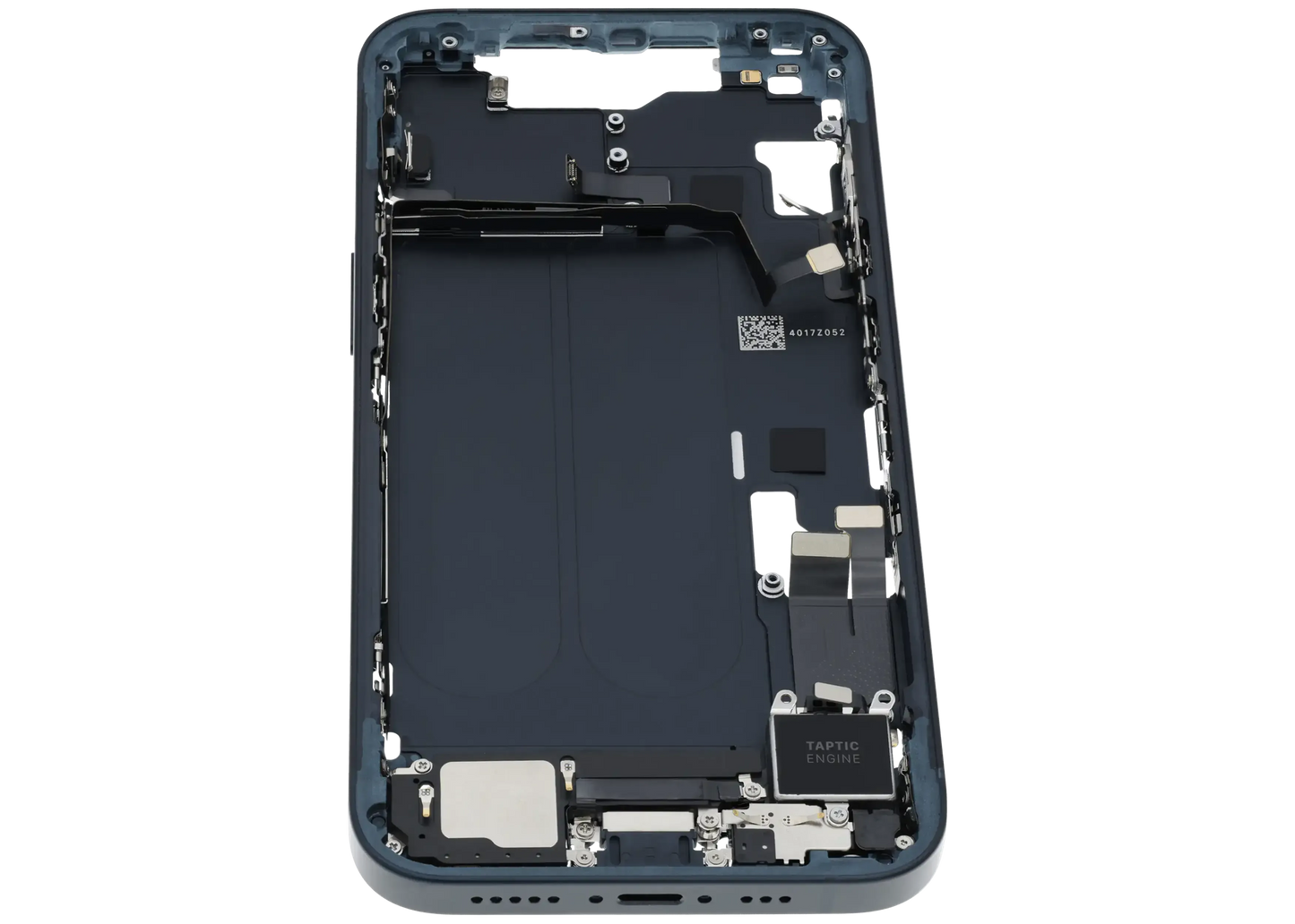Mid-Frame Housing W/ Charging Port Flex & Small Parts For iPhone 14 (US Version) (Pull) (Midnight)