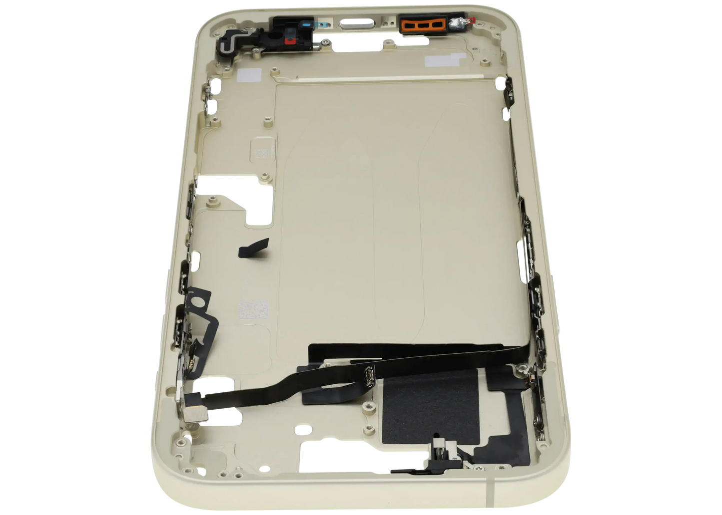Mid-Frame Housing W/ Small Parts For iPhone 15 Plus (US Version) (Pull) (Yellow)