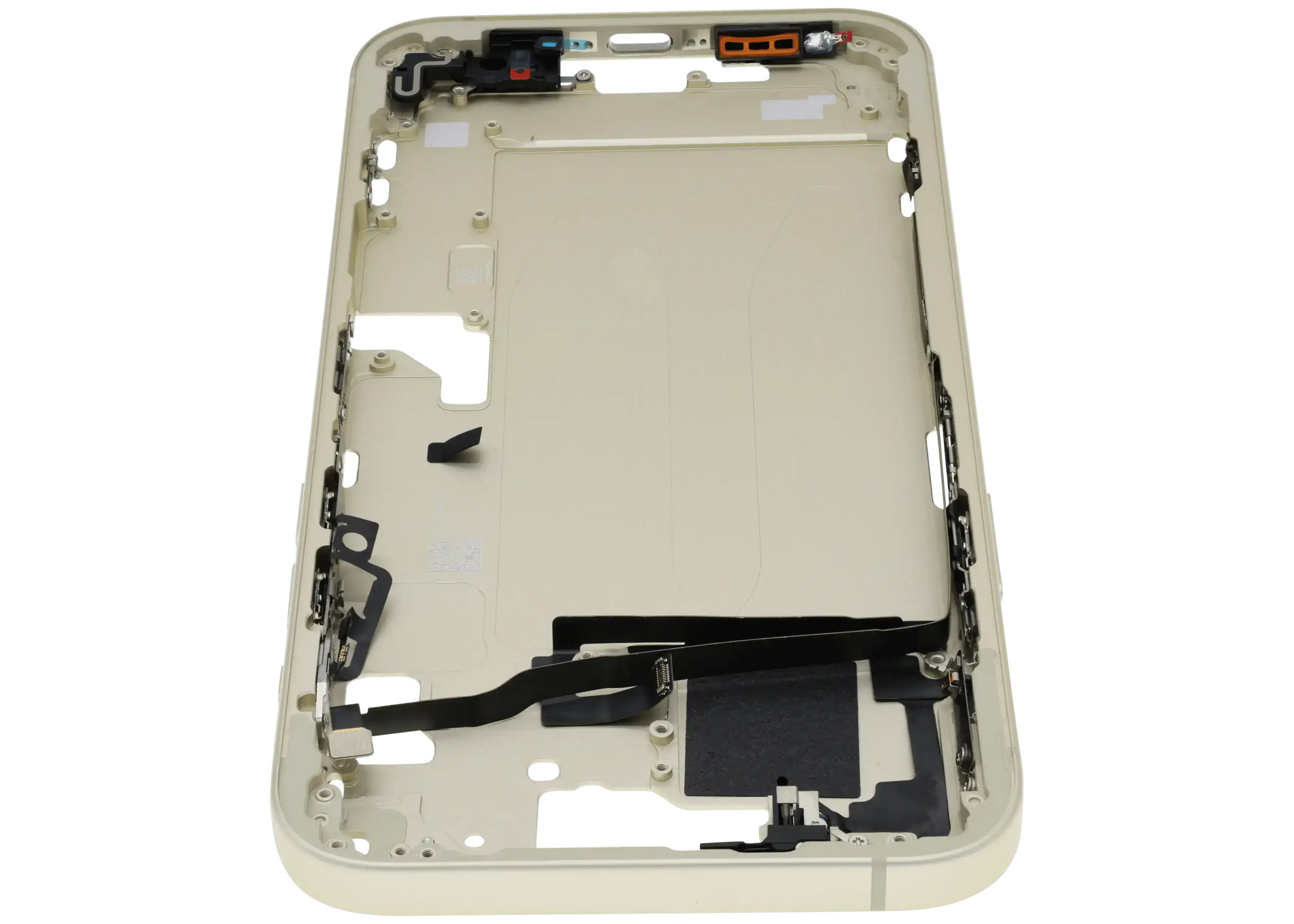 Mid-Frame Housing W/ Small Parts For iPhone 15 Plus (US Version) (Pull) (Yellow)