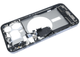 Mid-Frame Housing W/ Charging Port Flex & Small Parts For iPhone 15 Pro Max (EU / Global Version) (Pull) (Blue Titanium)