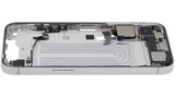 Mid-Frame Housing W/ Charging Port Flex & Small Parts For iPhone 16e (US Version) (Pull) (White)