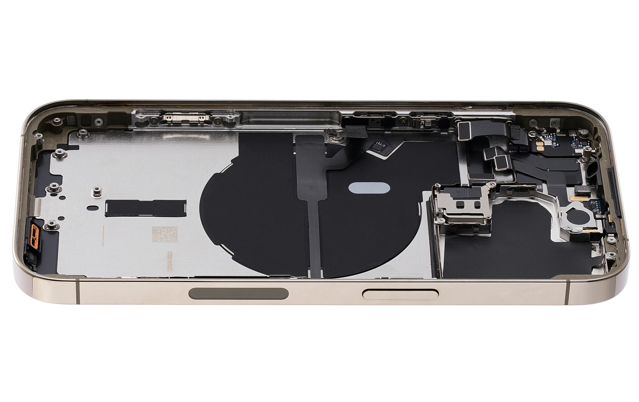 Back Housing W/ Small Parts For iPhone 14 Pro (US Version) (Pull) (Gold)